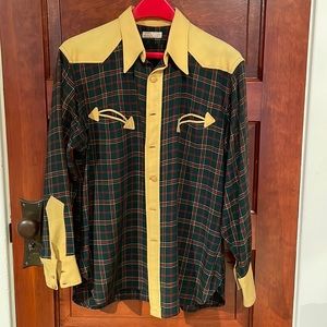 Vintage wool western shirt